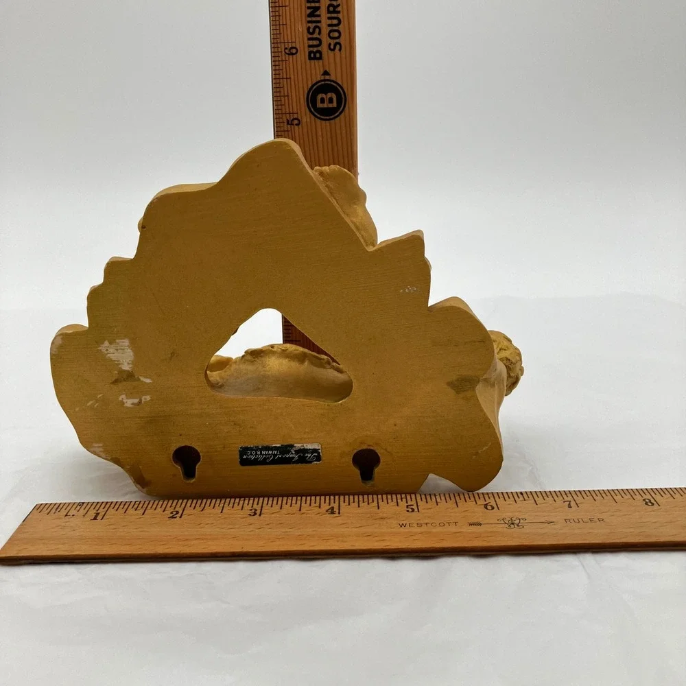 The Import Collection Wall Shelf Cherub Sconce 8x6 Gold Baroque Vintage